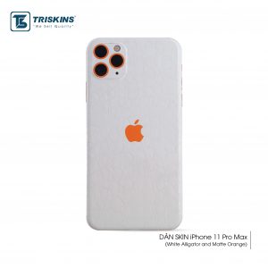  iphone 11 pro max white alligator