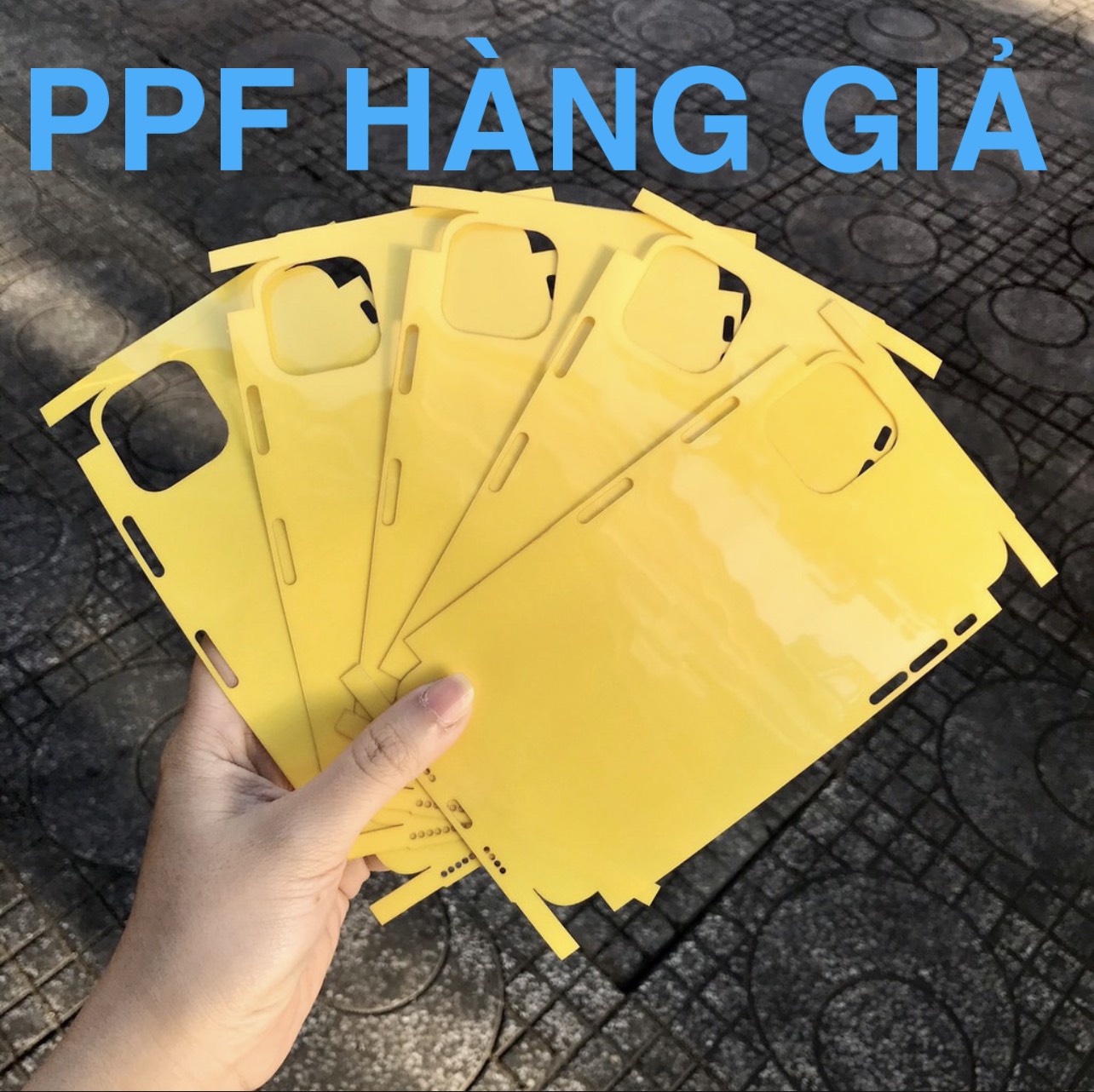 PHÂN BIỆT PPF HÀNG GIẢ, HÀNG TRUNG QUỐC TRÊN THỊ TRƯỜNG | TRISKINS